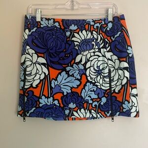 Topshop floral Mini-Skirt size 8